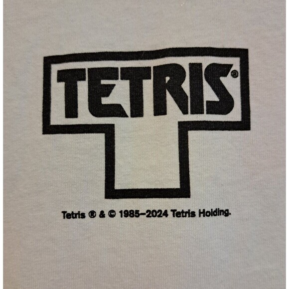 Tetris 40th Anniversary T Shirt American Red Cross Graphic Print Hanes-T Size XL - Picture 6 of 14